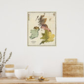 Poster Ethnographique, Gt Brit, Irlande (Cuisine)