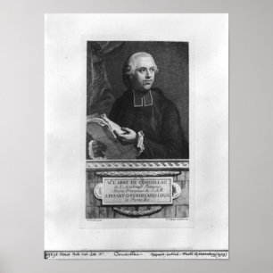 Poster Etienne Bonnot de Condillac