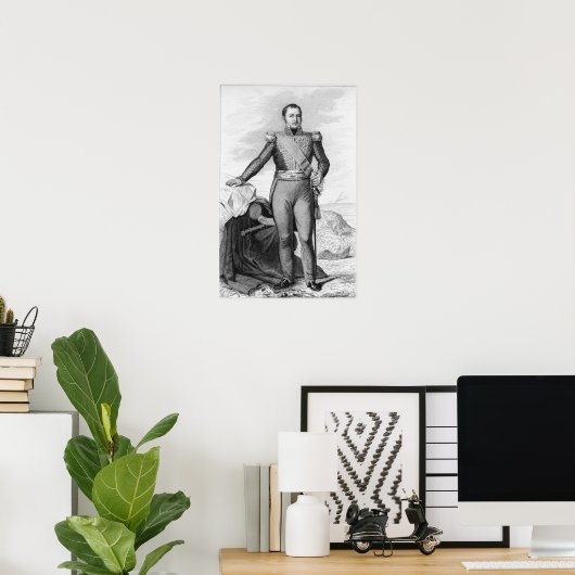 Poster Etienne Maurice Gerard (Bureau à domicile)