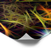 Poster Étincelles florales (Coin)