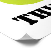 Poster Étiqueter les proportions de pensée sur l'obésité  (Coin)