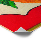 Poster Étiquette Apricot (Coin)