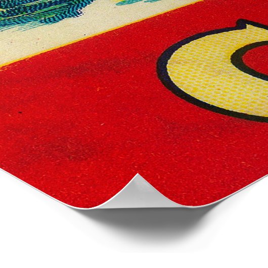 Poster Étiquette café Torreon (Coin)