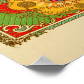 Poster Étiquette de boîte à cigares vintage (Coin)