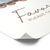 Poster Étiquette de cadeaux de fête d'anniversaire de tra (Coin)