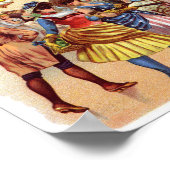 Poster Étiquette de cigare de Jolly Band (Coin)