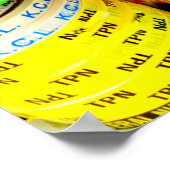 POSTER ÉTIQUETTE DE DROGUE (Coin)