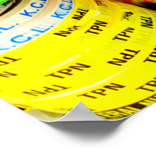 POSTER ÉTIQUETTE DE DROGUE (Coin)