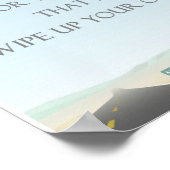 Poster Étiquette de gymnase (Coin)