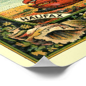 Poster Étiquette de homard vintage (Coin)