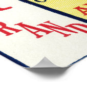 Poster Étiquette de marque Heather Eatmor Cranberries (Coin)