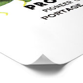 Poster Étiquette de paquets de graines de pois (Coin)