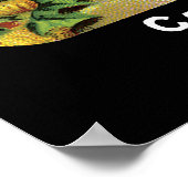 Poster Étiquette de paquets de semences citrouille (Coin)