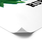 Poster Étiquette de paquets de semences de Muskmelon (Coin)