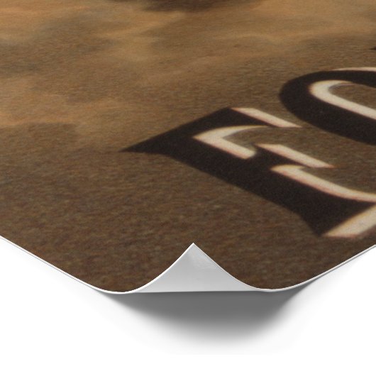 Poster Étiquette du tabac, 1868. (Coin)