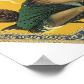 Poster Étiquette du Texas Cigar (Coin)