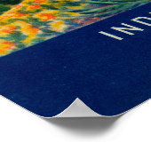 Poster Étiquette orange parfaiteColton, CA (Coin)