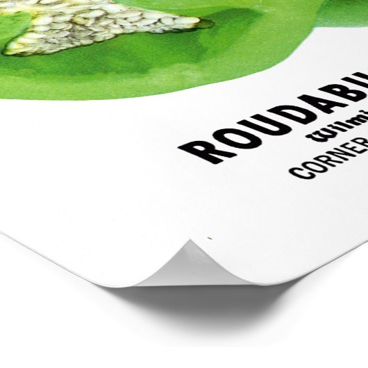 Poster Étiquette Pepper Seed Packet (Coin)