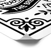 Poster Etiquette Porch : Les règles non écrites de la rel (Coin)