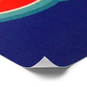 Poster Étiquette Saumon de la marque Buster - Seattle, WA (Coin)