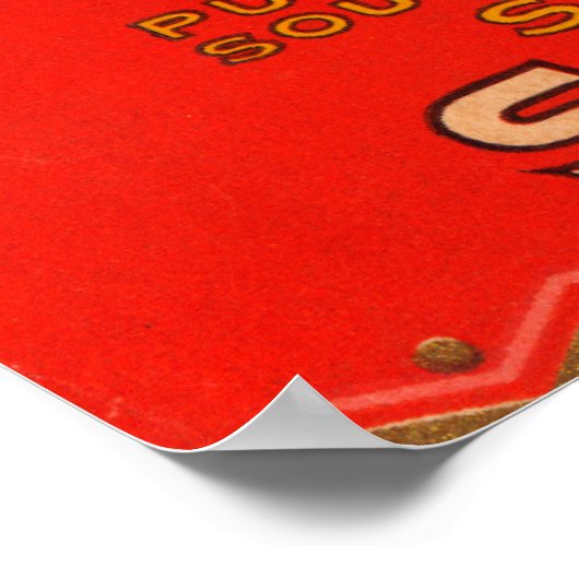 Poster Étiquette Saumon Morrello (Coin)