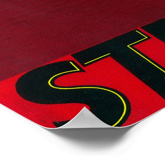 Poster Étiquette Streamline Pear CrateSanta Clara, CA (Coin)