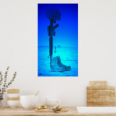 Poster Étiquettes Chien de fusil Bottes (Cuisine)