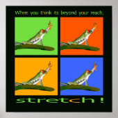 Poster Étiré! (Devant)