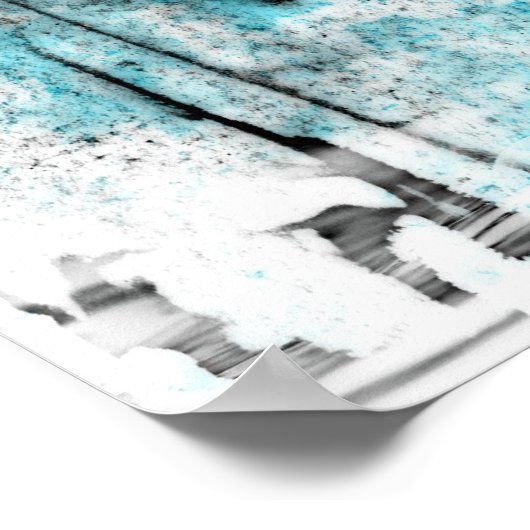 Poster Étoile bleue (Coin)