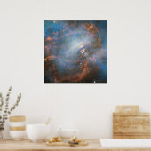 Poster Étoile Centrale De Neutron Dans La Nebula Du Crabe (Cuisine)