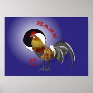 Poster Étoile chinoise