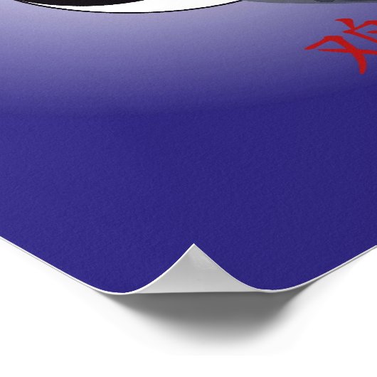 Poster Étoile chinoise (Coin)