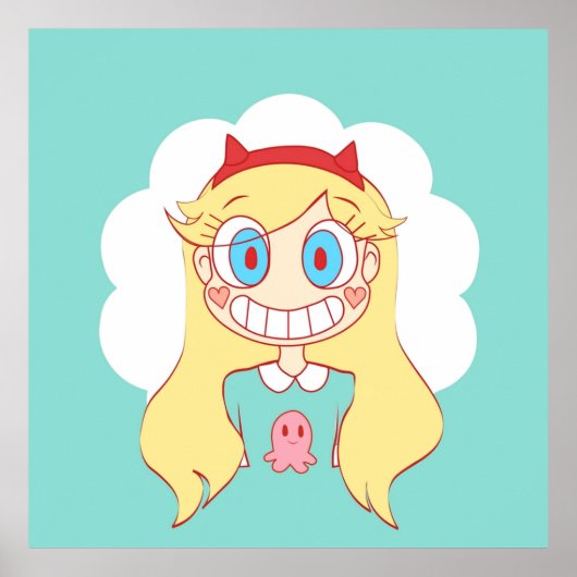 Poster étoile contre forces du mal (Devant)