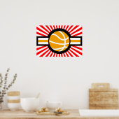 Poster étoile de basket (Cuisine)