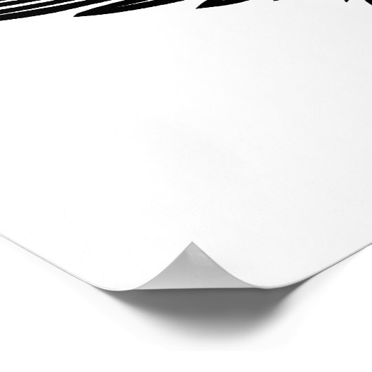 Poster étoile de bowling (Coin)