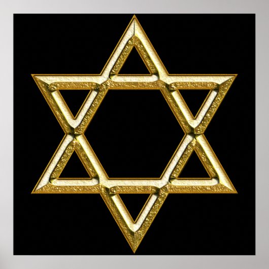 Poster étoile de David (Devant)