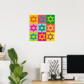 Poster Étoile de David (Bureau à domicile)