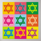 Poster Étoile de David (Devant)