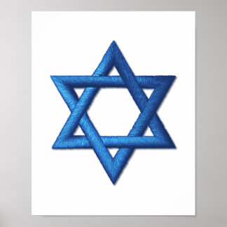 Poster Étoile de David Juif