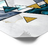 Poster Etoile de David - Magen David sur Marble Giclée Ar (Coin)