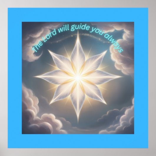 Poster Étoile de guide de la tranquillité : un phare de l (Devant)