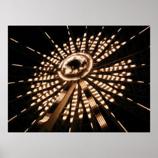 Poster Étoile de Noël de la Grande Roue (Devant)