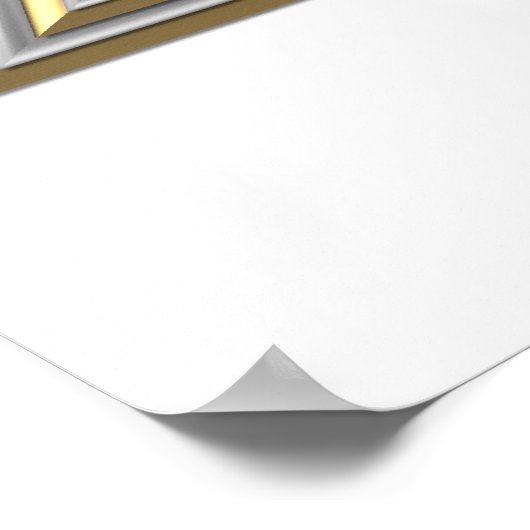 Poster Étoile d'or de David (Coin)