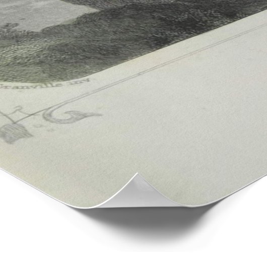 Poster Etoile du soir (Coin)