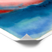 Poster Etoile du soir | Georgia O'Keeffe | (Coin)