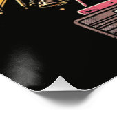 Poster Etoile Filante Espace (Coin)
