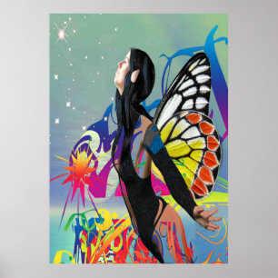 Poster Étoile magique