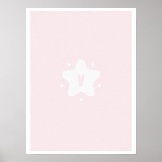 Poster Étoile mignonne (Devant)