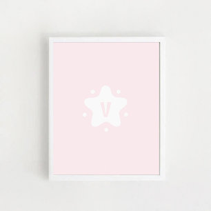 Poster Étoile mignonne