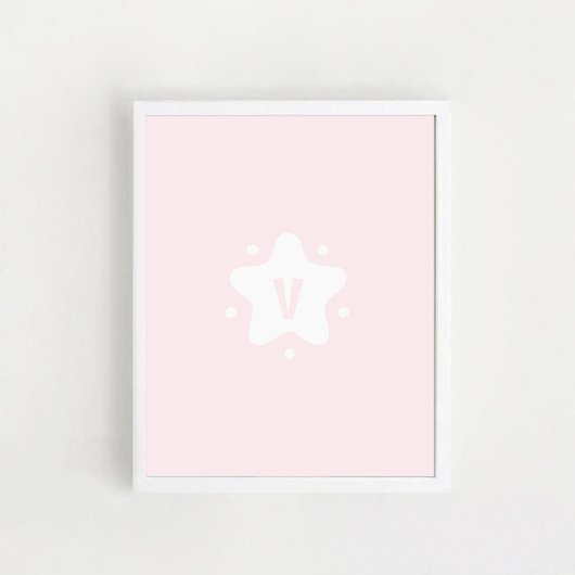 Poster Étoile mignonne